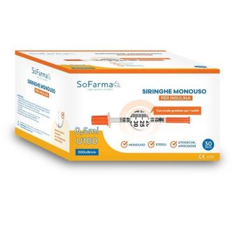 SIRINGA INSULINA0,5 30P SOFARM