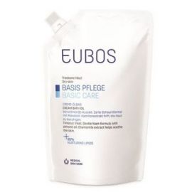 EUBOS OLIO BAGNO RICARICA400ML