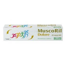 MUSCORIL DOLORE*GEL100G 20MG/G