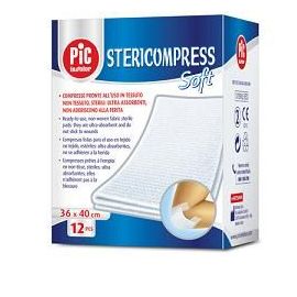 GARZA STERICOMPRESS 18X40 12PZ