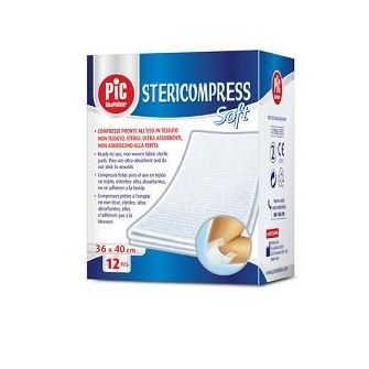 GARZA STERICOMPRESS 18X40 12PZ