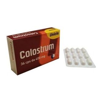 COLOSTRUM UNICIS 36CPS 400MG