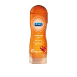 Durex Massage 2in1 Stimulating con Guaranà