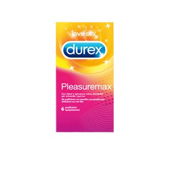 Durex Pleasuremax 6 Pezzi