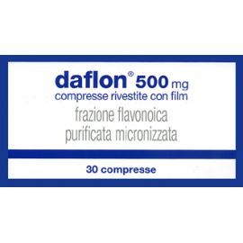 Daflon 500 mg 30 compresse farmaco senza obbligo di ricetta