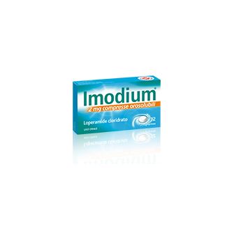 IMODIUM compresse orosolubili 2 mg