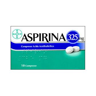 Aspirina 325 mg 10 compresse