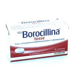 Neoborocillina Tosse 20 pastiglie - medicinale senza obbligo di ricetta medica