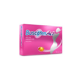 Buscofenact 400 mg 12 capsule molli