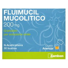 Fluimucil mucolitico buste 200 mg - medicinale senza obbligo di ricetta medica