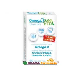 Omega 3 BlueFish Sanavita 60 cps