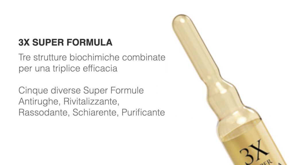 3X Super Formula la nuova linea cosmetica super-concentrata ed efficace